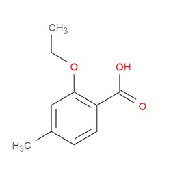 Aobchem&nbsp;2-Ethoxy-4-methylbenzoic acid | ≥97% | CAS 88709-18-6 | C10H12O3 | 1g