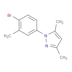 Aobchem&nbsp;1-(4-Bromo-3-methylphenyl)-3 5-dimethyl-1H-pyrazole | ≥97% | CAS 1176645-11-6 | C12H13BrN2 | 1g