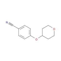 Aobchem&nbsp;4-[(Tetrahydro-2H-pyran-4-yl)oxy]benzonitrile | ≥95% | CAS 884507-34-0 | C12H13NO2 | 5g