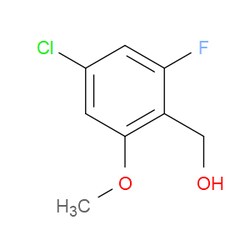 Aobchem&nbsp;(4-Chloro-2-fluoro-6-methoxyphenyl)methanol | ≥97% | CAS 1823952-59-5 | C8H8ClFO2 | 250mg
