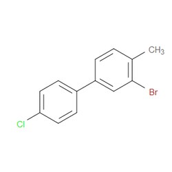 Aobchem&nbsp;1-Bromo-5-(4-chlorophenyl)-2-methylbenzene | ≥95% | CAS 1033760-75-6 | C13H10BrCl | 250mg