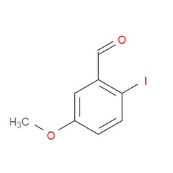 Aobchem&nbsp;2-Iodo-5-methoxybenzaldehyde | ≥95% | CAS 77287-58-2 | C8H7IO2 | 1g