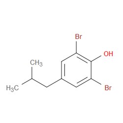Aobchem&nbsp;2 6-Dibromo-4-isobutylphenol | ≥97% | CAS 2643367-71-7 | C10H12Br2O | 500mg
