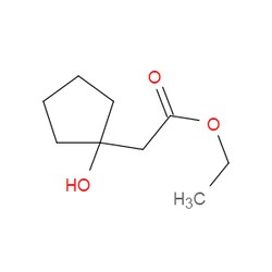 Aobchem&nbsp;Ethyl 2-(1-hydroxycyclopentyl)acetate | ≥97% | CAS 3197-76-0 | C9H16O3 | 500mg