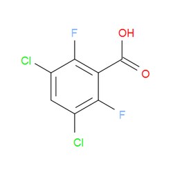 Aobchem&nbsp;3 5-Dichloro-2 6-difluorobenzoic acid | ≥97% | CAS 2787600-78-4 | C7H2Cl2F2O2 | 250mg