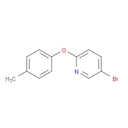 Aobchem&nbsp;5-Bromo-2-(p-tolyloxy)pyridine | ≥97% | CAS 1248915-63-0 | C12H10BrNO | 250mg