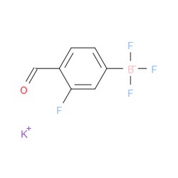 Aobchem&nbsp;Potassium (3-fluoro-4-formylphenyl)trifluoroborate | ≥97% | CAS 1451390-71-8 | C7H4BF4KO | 5g