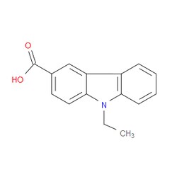 Aobchem&nbsp;9-Ethyl-9H-carbazole-3-carboxylic acid | ≥97% | CAS 57102-98-4 | C15H13NO2 | 250mg