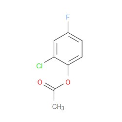 Aobchem&nbsp;Phenol  2-chloro-4-fluoro-  acetate | ≥97% | CAS 301653-18-9 | C8H6ClFO2 | 250mg