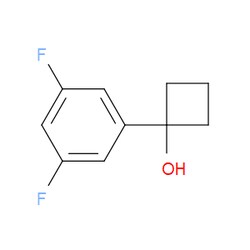 Aobchem&nbsp;1-(3 5-Difluorophenyl)cyclobutanol | ≥95% | CAS 1395282-03-7 | C10H10F2O | 250mg