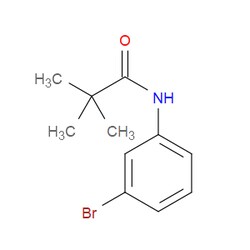 Aobchem&nbsp;N-(3-bromophenyl)pivalamide | ≥97% | CAS 195389-97-0 | C11H14BrNO | 250mg