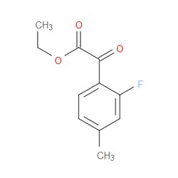 Aobchem&nbsp;Ethyl 2-(2-fluoro-4-methylphenyl)-2-oxoacetate | ≥95% | CAS 873547-99-0 | C11H11FO3 | 5g