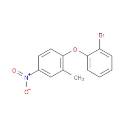 Aobchem&nbsp;1-(2-Bromophenoxy)-2-methyl-4-nitrobenzene | ≥95% | CAS 1152822-02-0 | C13H10BrNO3 | 1g