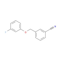 Aobchem&nbsp;3-[(3-Fluorophenoxy)methyl]benzonitrile | ≥97% | CAS 1019437-40-1 | C14H10FNO | 250mg