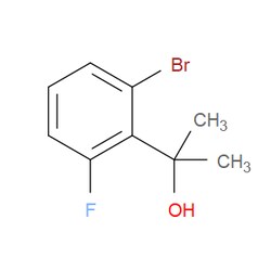 Aobchem&nbsp;2-(2-Bromo-6-fluorophenyl)propan-2-ol | ≥97% | CAS 1514060-98-0 | C9H10BrFO | 5g
