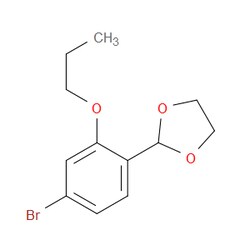 Aobchem&nbsp;2-(4-Bromo-2-propoxyphenyl)-1 3-dioxolane | ≥95% | CAS 2734772-69-9 | C12H15BrO3 | 5g