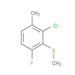 AOBCHEM&nbsp;(2-Chloro-6-fluoro-3-methylphenyl)(methyl)sulfane | ≥97% | CAS 1807116-99-9 | C8H8ClFS | 250mg