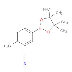 Aobchem&nbsp;3-Cyano-4-methylphenylboronic acid  pinacol ester | ≥97% | CAS 1220219-11-3 | C14H18BNO2 | 500mg