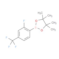 Aobchem&nbsp;2-Fluoro-4-trifluoromethylphenylboronic acid pinacol ester | ≥97% | CAS 1073353-68-0 | C13H15BF4O2 | 5g