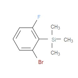 Aobchem&nbsp;1-Bromo-3-fluoro-2-(trimethylsilyl)benzene | ≥97% | CAS 632324-41-5 | C9H12BrFSi | 1g