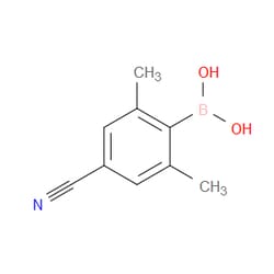 Aobchem&nbsp;4-Cyano-2 6-dimethylphenylboronic acid | ≥97% | CAS 1451391-43-7 | C9H10BNO2 | 1g