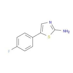 AOBCHEM&nbsp;5-(4-Fluorophenyl)thiazol-2-amine | ≥97% | CAS 774-50-5 | C9H7FN2S | 250mg