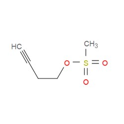 Aobchem&nbsp;3-Butyn-1-ol  1-methanesulfonate | ≥95% | CAS 72486-09-0 | C5H8O3S | 1g