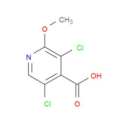 Aobchem&nbsp;3 5-Dichloro-2-methoxyisonicotinic acid | ≥97% | CAS 1147979-40-5 | C7H5Cl2NO3 | 250mg