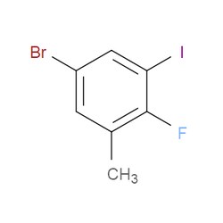 Aobchem 5-Bromo-2-fluoro-1-iodo-3-methylbenzene | ≥95% | CAS 1627894-17-0
