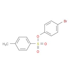 Aobchem&nbsp;Phenol  4-bromo-  1-(4-methylbenzenesulfonate) | ≥97% | CAS 6324-15-8 | C13H11BrO3S | 5g