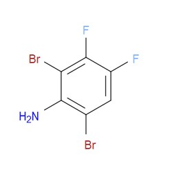 Aobchem&nbsp;2 6-Dibromo-3 4-difluoroaniline | ≥97% | CAS 1000574-69-5 | C6H3Br2F2N | 500mg