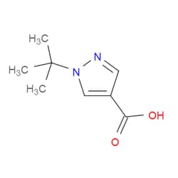 Aobchem&nbsp;1-(Tert-butyl)-1H-pyrazole-4-carboxylic acid | ≥95% | CAS 950858-65-8 | C8H12N2O2 | 5g