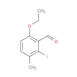 Aobchem&nbsp;6-Ethoxy-2-fluoro-3-methylbenzaldehyde | ≥95% | CAS 2385877-48-3 | C10H11FO2 | 1g