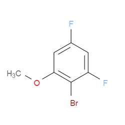 Aobchem&nbsp;2-Bromo-1 5-difluoro-3-methoxybenzene | ≥97% | CAS 491852-44-9 | C7H5BrF2O | 5g
