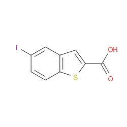 Aobchem&nbsp;5-Iodobenzo[b]thiophene-2-carboxylic acid | ≥97% | CAS 195607-61-5 | C9H5IO2S | 5g