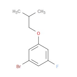 Aobchem&nbsp;1-Bromo-3-fluoro-5-(2-methylpropoxy)benzene | ≥95% | CAS 1309933-41-2 | C10H12BrFO | 5g