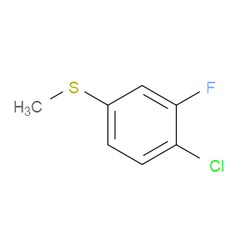 Aobchem&nbsp;(4-Chloro-3-fluorophenyl)(methyl)sulfane | ≥95% | CAS 1314964-99-2 | C7H6ClFS | 500mg