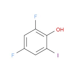 Aobchem&nbsp;2 4-Difluoro-6-iodophenol | ≥97% | CAS 551002-42-7 | C6H3F2IO | 1g