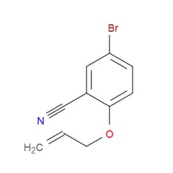 Aobchem&nbsp;5-Bromo-2-(2-propen-1-yloxy)benzonitrile | ≥97% | CAS 932934-17-3 | C10H8BrNO | 500mg