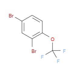 Aobchem&nbsp;2 4-Dibromo-1-(trifluoromethoxy)benzene | ≥95% | CAS 1840-97-7 | C7H3Br2F3O | 500mg