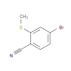Aobchem&nbsp;4-Bromo-2-(methylthio)benzonitrile | ≥95% | CAS 1597851-69-8 | C8H6BrNS | 5g