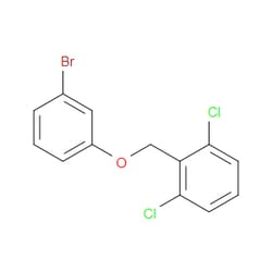 Aobchem&nbsp;2-((3-Bromophenoxy)methyl)-1 3-dichlorobenzene | ≥95% | CAS 1039822-05-3 | C13H9BrCl2O | 5g