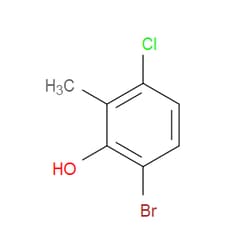 Aobchem&nbsp;6-Bromo-3-chloro-2-methylphenol | ≥97% | CAS 55289-29-7 | C7H6BrClO | 5g