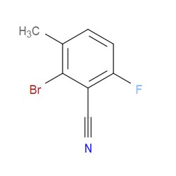 Aobchem&nbsp;2-Bromo-6-fluoro-3-methylbenzonitrile | ≥95% | CAS 1715912-73-4 | C8H5BrFN | 250mg