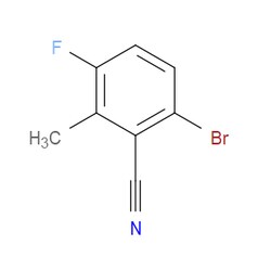 Aobchem&nbsp;6-Bromo-3-fluoro-2-methylbenzonitrile | ≥97% | CAS 1805420-56-7 | C8H5BrFN | 1g