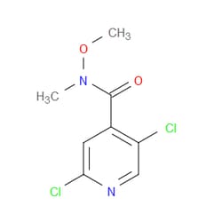 Aobchem&nbsp;2 5-Dichloro-N-methoxy-N-methylisonicotinamide | ≥97% | CAS 864674-17-9 | C8H8Cl2N2O2 | 5g