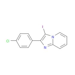Aobchem&nbsp;2-(4-Chlorophenyl)-3-iodoimidazo[1 2-a]pyridine | ≥97% | CAS 1628909-24-9 | C13H8ClIN2 | 500mg