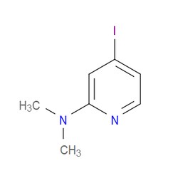 Aobchem&nbsp;4-Iodo-N N-dimethylpyridin-2-amine | ≥97% | CAS 1062609-45-3 | C7H9IN2 | 500mg