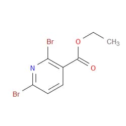 Aobchem&nbsp;Ethyl 2 6-dibromonicotinate | ≥95% | CAS 1214332-54-3 | C8H7Br2NO2 | 500mg