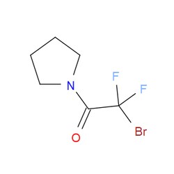 Aobchem&nbsp;2-Bromo-2 2-difluoro-1-(pyrrolidin-1-yl)ethanone | ≥95% | CAS 1378026-55-1 | C6H8BrF2NO | 250mg